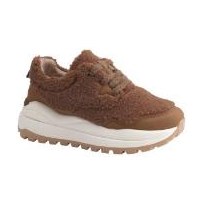 Look 058: brown suede chunky sneaker
